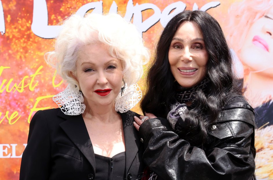 Cyndi Lauper and Cher