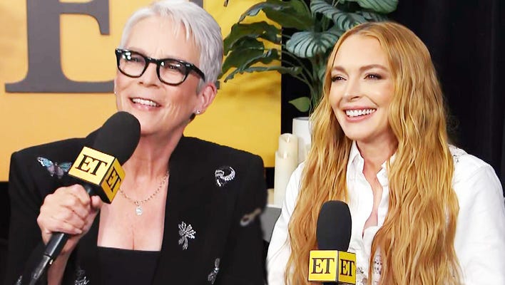 D23: Lindsay Lohan and Jamie Lee Curtis Spill on Singing and Switching Bodies in ‘Freakier Friday’