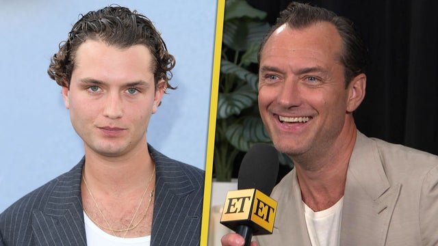 Jude Law Shares the Acting Advice He's Given His Son Raff (Exclusive)