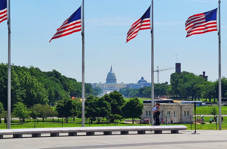 View of the Capitol from the Washington Monument