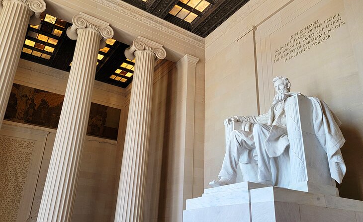 The Lincoln Memorial in Washington, D.C.