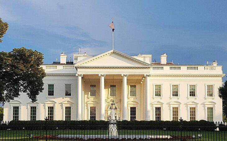 White House from Lafayette Square