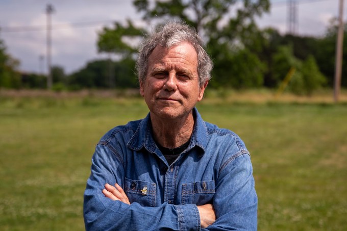 Sen. Sherrod Brown (D-Ohio). (Photograph by Jack Crosbie)