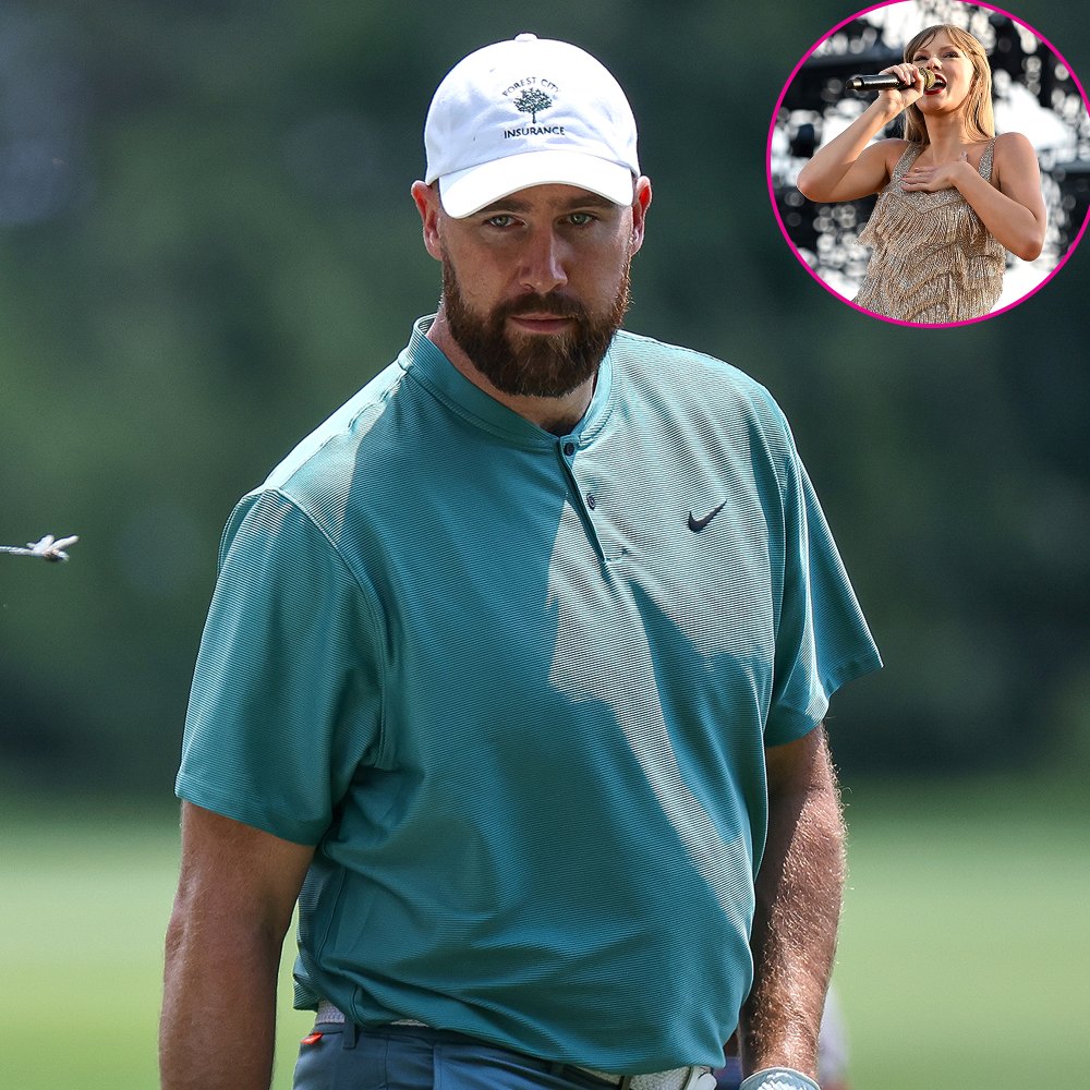 Travis Kelce Knows He 'Still Has Taylor' Swift After Botched Tee During Charity Golf Tournament