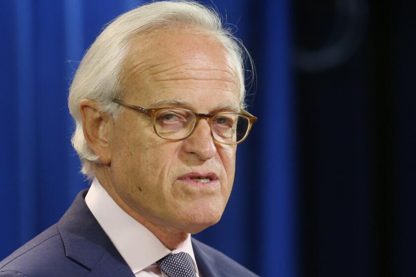 FILE - Martin S. Indyk speaks at the State Department, July 29, 2013, in Washington. Veteran diplomat Indyk, an author and leader at prominent U.S. think tanks who devoted years to finding a path toward peace in the Middle East, died Thursday, July 25, 2024. He was 73. (AP Photo/Charles Dharapak, File)