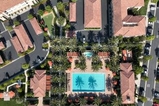 Tustin, CA - April 12: Aerial view of housing in Tustin Friday, April 12, 2024. Tustin, a once modest places join California's long list of 'million dollar cities.' (Allen J. Schaben / Los Angeles Times)