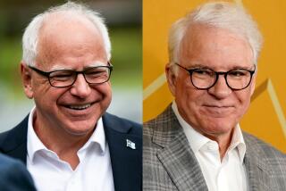 Tim Walz and Steve Martin