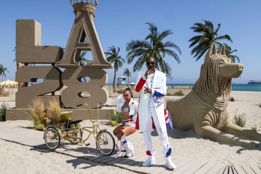 UNSPECIFIED: (EXCLUSIVE COVERAGE) In this image released on August 11, Snoop Dogg performs at the LA28 Olympic Games Handover Celebration. (Photo by Kevin Mazur/Getty Images for LA28)