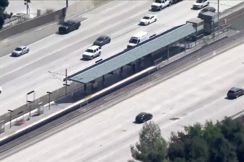 A man who allegedly attacked a woman at an LA Metro station in Pasadena and then threw her into oncoming traffic on the 210 Freeway has been charged with attempted murder. On Monday, the Los Angeles County District Attorney's Office announced 33-year-old Juan Pablo Flores has been charged with one count of attempted murder and one count of mayhem. Flores is suspected of attacking the victim on Aug. 7, around 5:30 a.m. at the Allen Metro station along the Metro A Line.