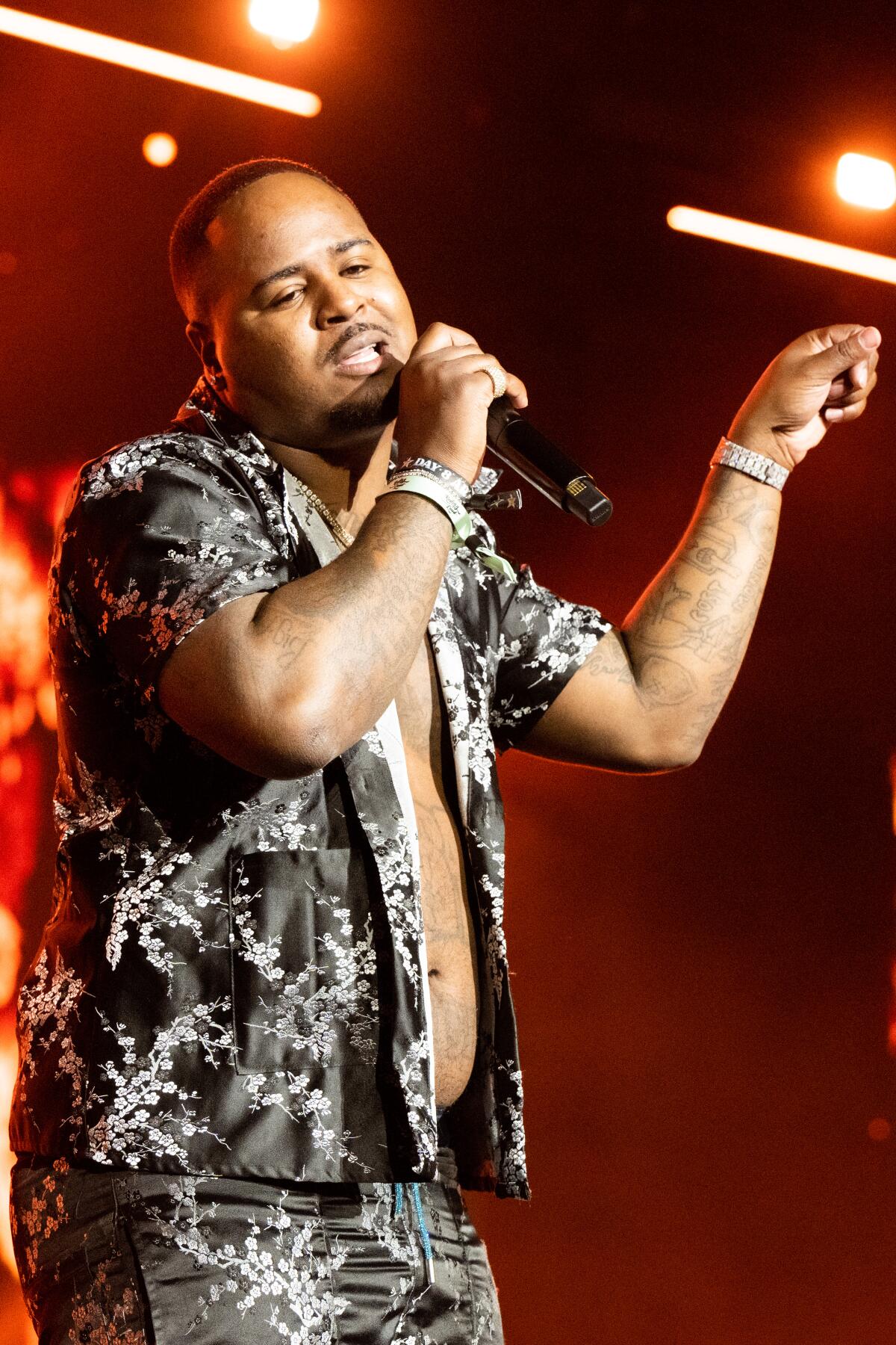 Drakeo the Ruler performs during the Rolling Loud music festival in San Bernardino.