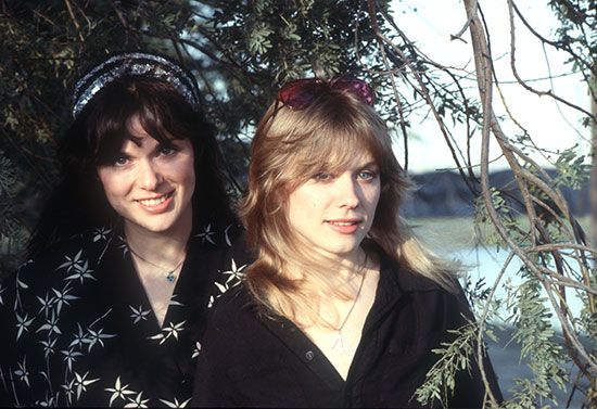 Ann Wilson and Nancy Wilson