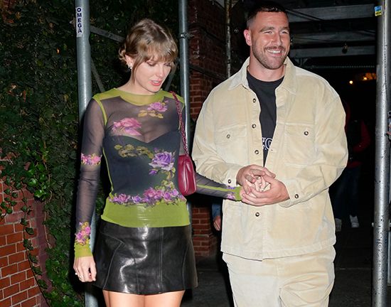 Taylor Swift and Travis Kelce