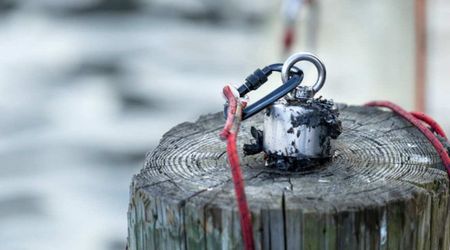 NYC couple finds old safe while magnet fishing. Then, they realized how much cash it had