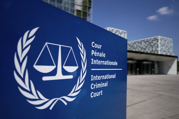 FILE -A view of the International Criminal Court in The Hague, Netherlands, June 26, 2024. (AP Photo/Peter Dejong), File)