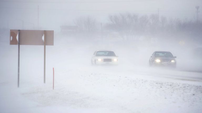 Iowa was hit by the storm earlier this week