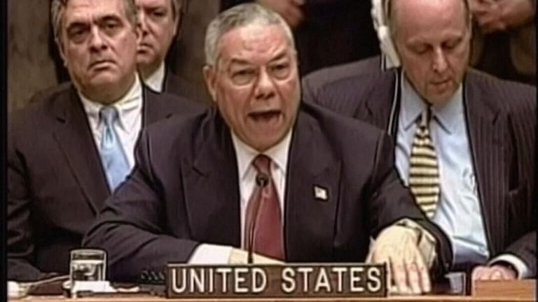 Colin Powell in 2003