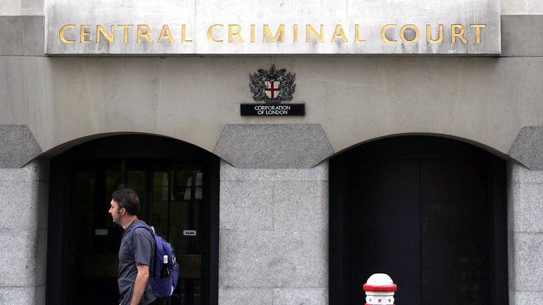 A view of the Central Criminal Court in London, Monday Sept. 4 2006.