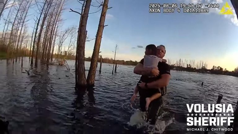 Florida Deputies Save 5-Year-Old Autistic Boy From Drowning
