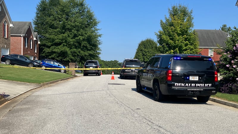 Police were called to a home in Stone Mountain on Sunday.