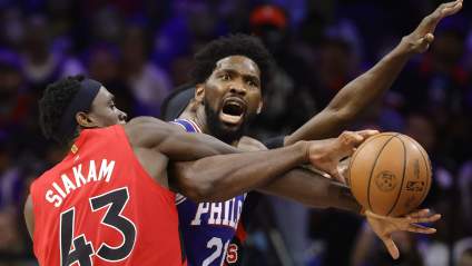 Sixers’ Joel Embiid Throws Bizarre Criticism at Toronto Raptors