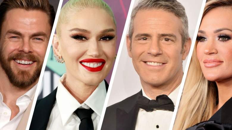 Derek Hough, Gwen Stefani, Andy Cohen, Carrie Underwood