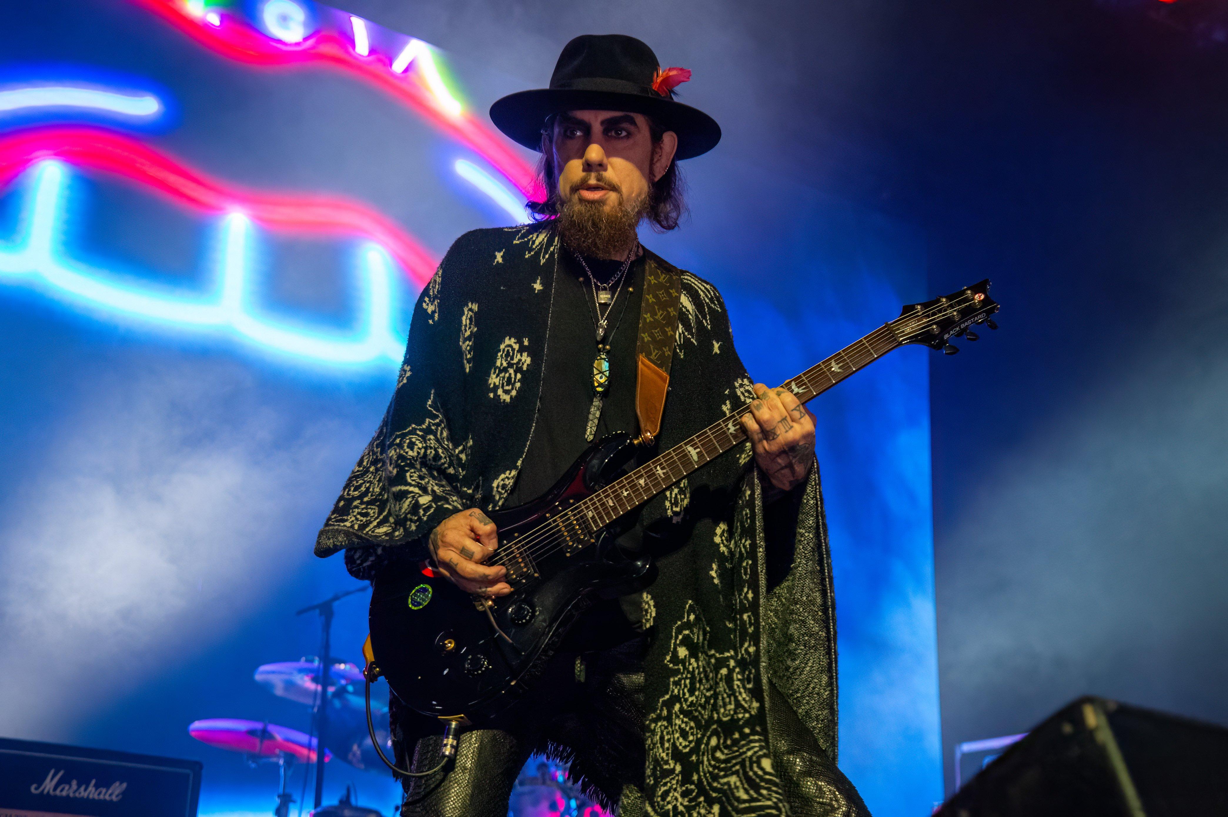 Dave Navarro of Jane's Addiction performs at Roskilde Festival 2024 on July 06, 2024 in Roskilde, Denmark.