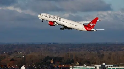 Virgin Atlantic flight