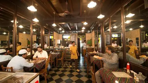 An Irani cafe in Mumbai