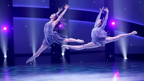 Getty Images Tate McRae and Kathryn McCormick on So You Think You Can Dance