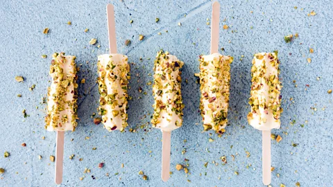 Photo of kulfi on sticks