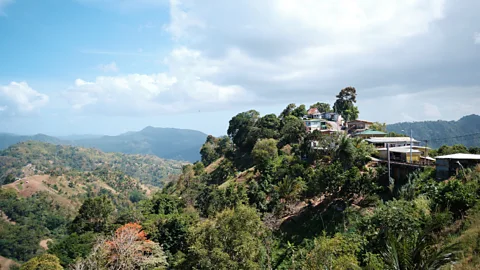 A view of the hilly countryside of Paramin (Credit: Damir Ali)