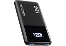 INIU Batterie Externe, 22.5W 10000mAh Power Bank, Batterie Portable USB C Input & Output PD3.0 QC4.0 Charge Rapide Power Bank