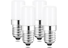 YIIFELL Ampoule LED E14 pour Réfrigérateur, Ampoule Frigo Blanc Chaud 2700K, 1.5W équivalent à 15W,230V,120 Lumens,Non Dimabl