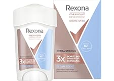 REXONA - Déodorant Femme Clean Scent - Stick Anti-transpirant - 3x plus efficace contre la transpiration - Protection 96h - 4