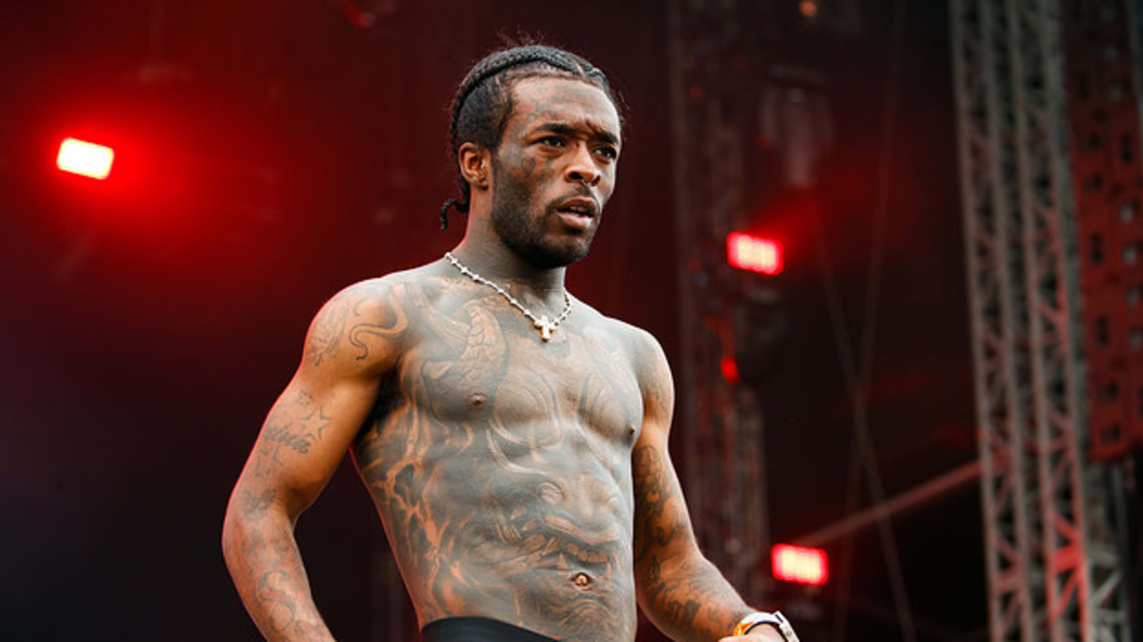 Lil Uzi Vert performs on day 1 of Wireless Festival 2022 at Crystal Palace Park