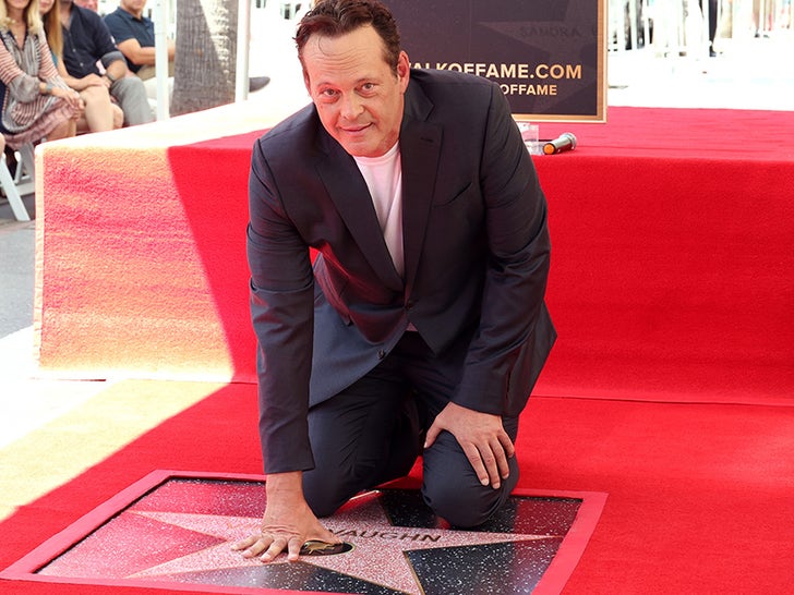 Vince Vaughn's Walk of Fame Ceremony