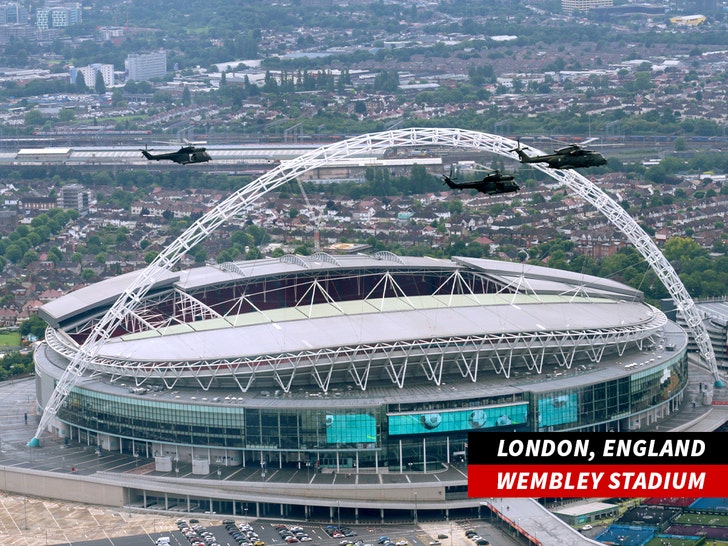 Wembley stadium in london