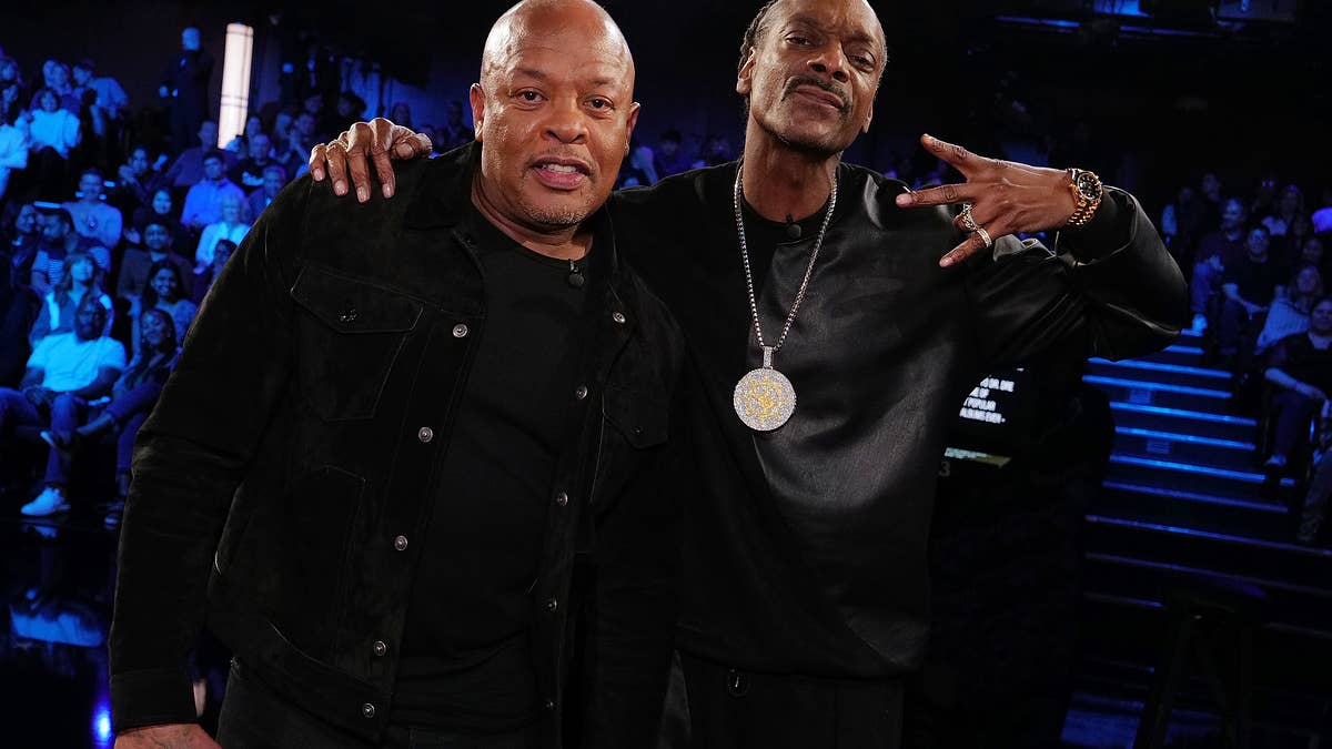 Dr. Dre was Snoop Dogg's early mentor and executive producer of his 1993 debut album, 'Doggystyle.'