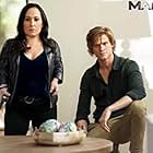 Meredith Eaton and Lucas Till in MacGyver (2016)