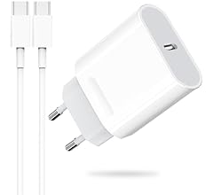 Chargeur USB C Rapide for iPhone 15, 25W Prise Adaptateur et 2M Cable for iPhone 15 Pro/15 Pro Max/15 Plus/Pad Pro/Samsung …