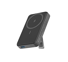 Anker Magnetic Battery, 10K Foldable Wireless Portable Charger, 20W USB-C Power Delivery for iPhone 15/15 Plus/15 Pro/15 Pr…