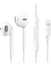 Ecouteurs filaires pour iPhone,écouteurs intra-auriculaires avec son stéréo (microphone intégré et contrôle du volume) compatibles avec iPhone 14/14Pro Max/13/13Pro Max/SE/12/12Pro/11/X/XR/XS/8/7/7Pro
