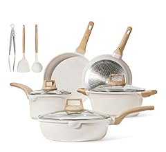 CAROTE Nonstick Pots and Pans Set, Induction Cookware Set, Non Stick Set Combo, Cooking Set，Fry Pan Non Stick Combo Set, 11…