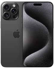 Apple iPhone 15 Pro Max (256 Go) - Titane Noir