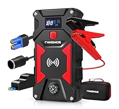 FNNEMGE Car Jump Starter, 5000A Peak 26800mAh Car Battery Starter(Up to All Gas, 10.0L Diesel Engine), with USB Quick Charg…