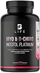 Myo y D-Chiro Inositol Ratio 40:1 con 500 mg de 240 Cápsulas. Ingredientes Naturales. Myo & D-Chiro Inositol Platinum B Life.