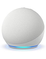 Echo Dot (5e génération, modèle 2022) | Enceinte connectée Bluetooth et Wi-Fi au son puissant encore plus imposant, avec Alexa | Blanc