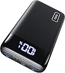 INIU Power Bank 20000mAh, 22.5W Carga Rápida Bateria Portatil PD3.0 QC4.0, USB C Pila Portatil de 3 Salidas, Linterna Cargador para Celular Compatible con iPhone 15 14 13 12 Samsung Xiaomi Google iPad