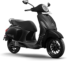 Chetak 2901 Electric Scooter by Bajaj Auto - with charger - Ebony Black