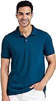 Amazon Brand - Symbol Men's Cotton Rich Polo T Shirt | Collar Tshirts | Half Sleeves | Plain-Regular Fit